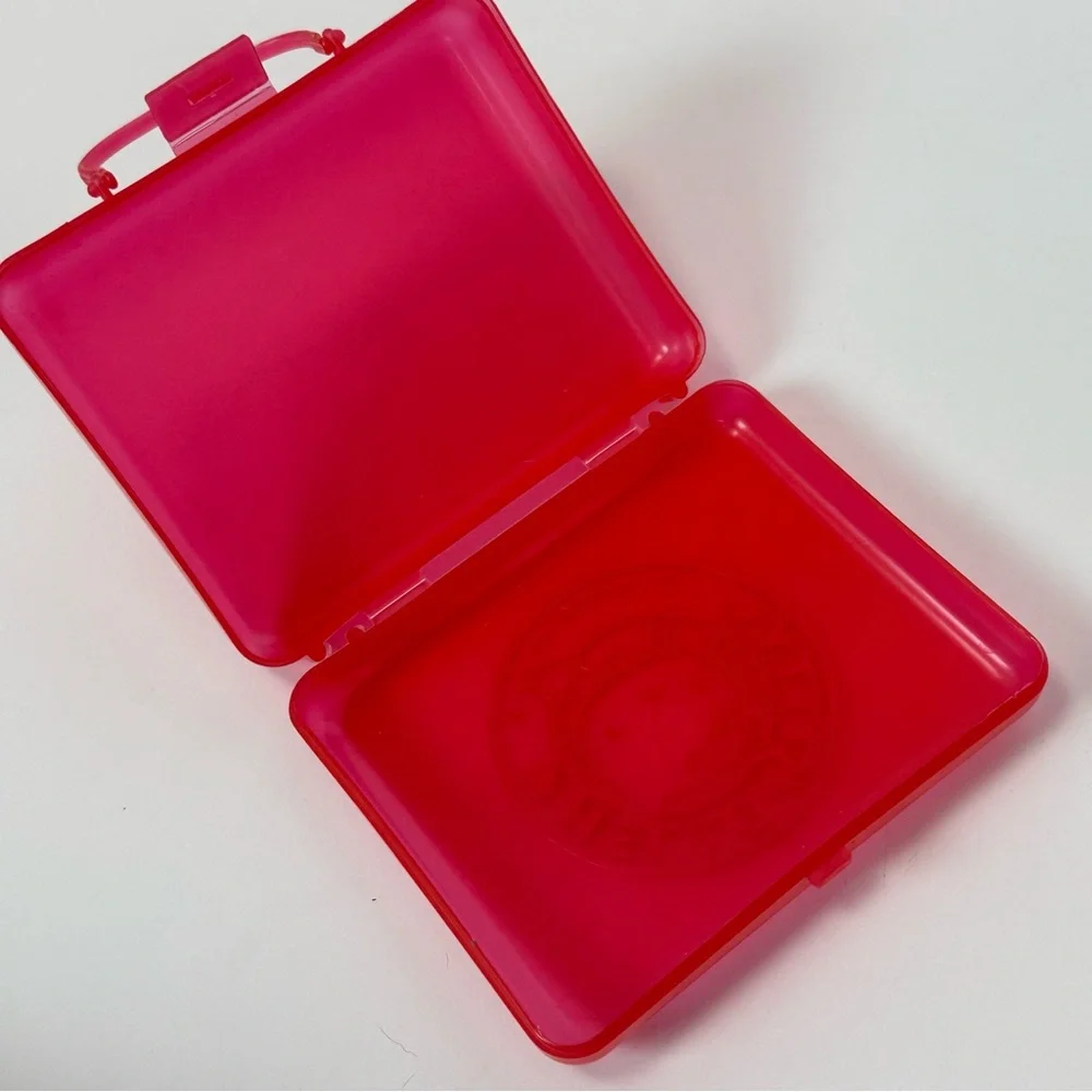 Rare Vintage 1994 Hello Kitty Sanrio Red and Gold Pencil Trinket Case